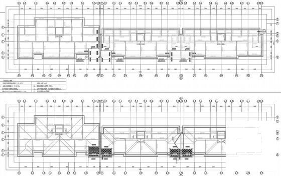 7层框架剪力墙结构住宅楼结构CAD施工图纸（筏形基础） - 2