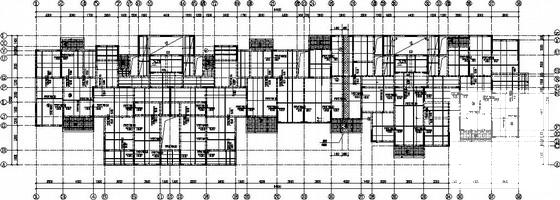 城中村改造框剪住宅结构CAD施工图纸(梁配筋图) - 3