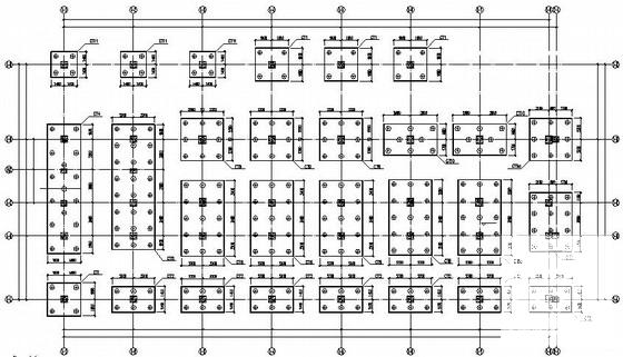 14层框架图纸书行政楼结构CAD施工图纸（桩基础） - 1