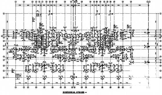 25层桩基础剪力墙住宅楼结构CAD施工图纸 - 1
