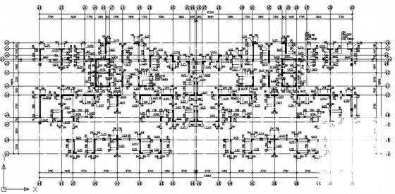 25层桩基础剪力墙住宅楼结构CAD施工图纸 - 2