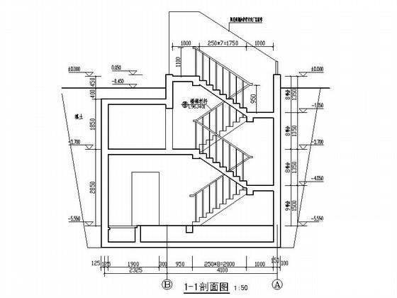 住宅楼平战结合结建式人防工程建筑施工CAD图纸 - 2