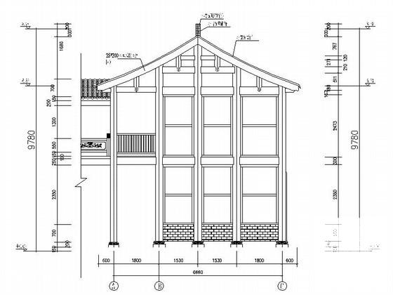 2层服务用房建筑扩初图纸(节点详图) - 2