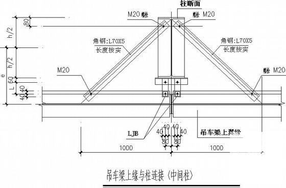 31米跨门式刚架厂房建筑结构CAD施工图纸（独立基础） - 4