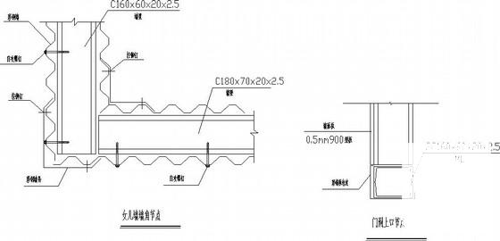 48米×71米门式刚架服饰厂房结构CAD施工图纸（独立基础） - 4