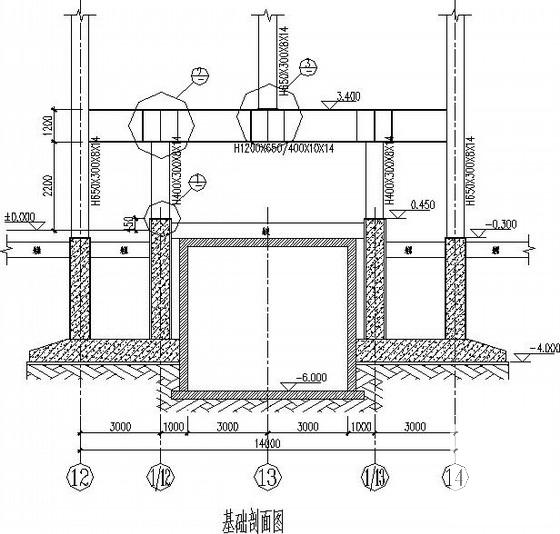 33米跨门式刚架厂房结构CAD施工图纸（独立基础）(屋顶平面图) - 3
