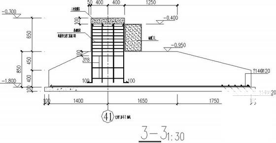 33米跨门式刚架厂房结构CAD施工图纸（独立基础）(屋顶平面图) - 4