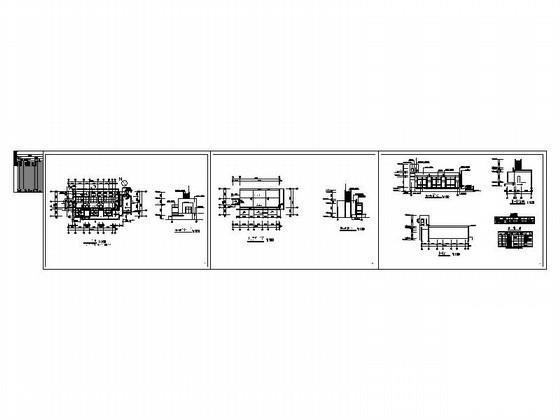 大厦钢结构售楼处建筑扩初图纸(平面图) - 4