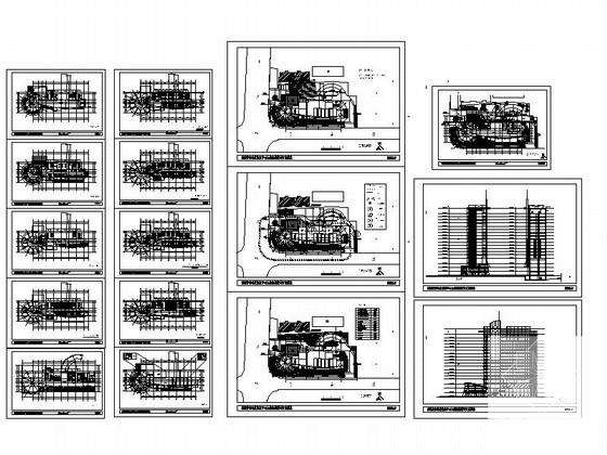 19层商业综合楼建筑方案设计图纸(分析图) - 4