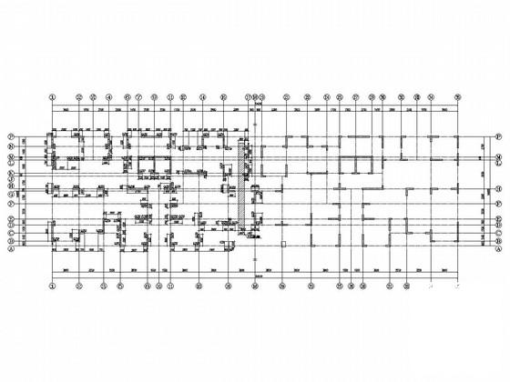 18层剪力墙结构桩基础住宅楼结构CAD施工图纸 - 1