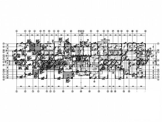 18层剪力墙结构桩基础住宅楼结构CAD施工图纸 - 2