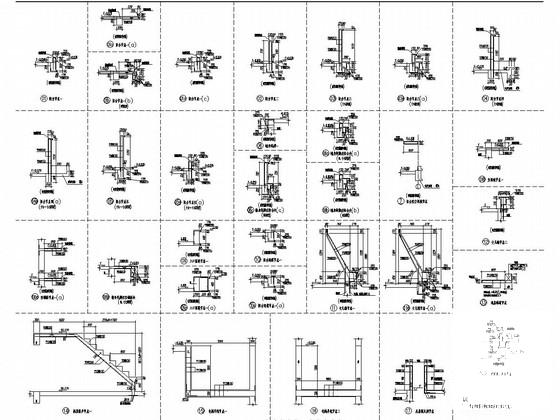 18层剪力墙结构桩基础住宅楼结构CAD施工图纸 - 4