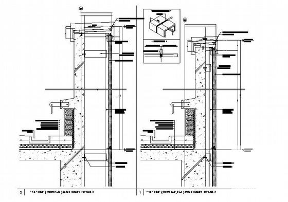 单层轻型门式刚架钢结构电子厂房结构CAD施工图纸 - 2