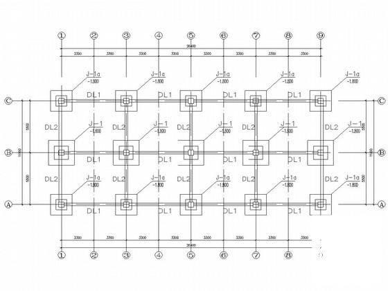 西南两层门式钢架结构鞋城结构CAD施工图纸（建施） - 2