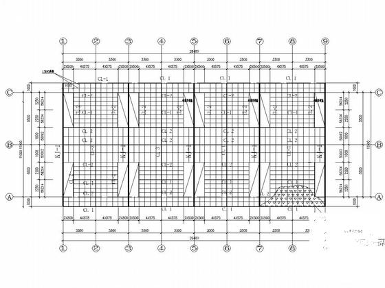 西南两层门式钢架结构鞋城结构CAD施工图纸（建施） - 4