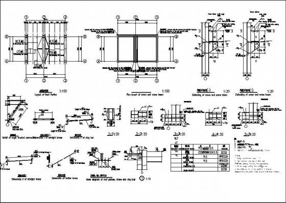 25.8m钢结构转运站结构CAD施工图纸（桩基础） - 4