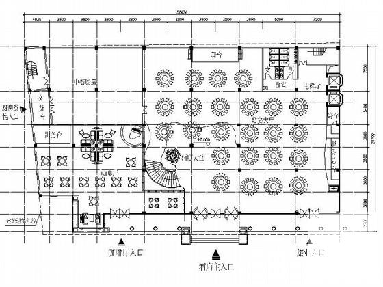 8层欧式酒店建筑方案设计CAD图纸 - 2