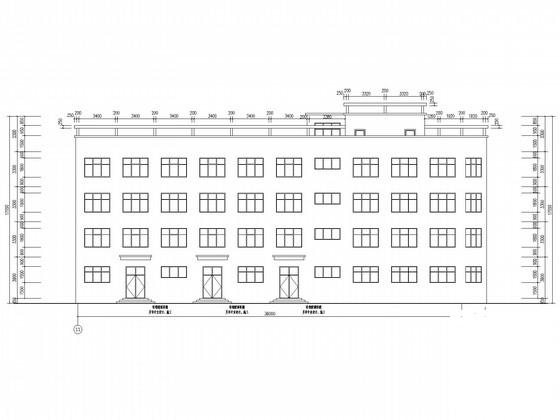 钢框架洗浴中心结构CAD施工图纸(建施独立基础) - 1