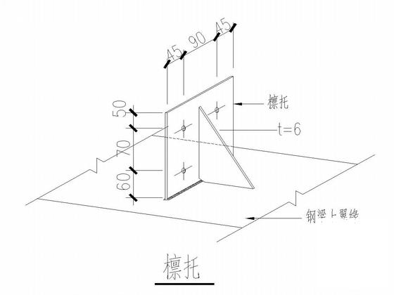 22.8米单层双跨门式钢架结构厂房结构CAD施工图纸 - 5