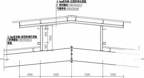 24米跨机械厂厂房结构CAD施工图纸（门式刚架）(柱下独立基础) - 4