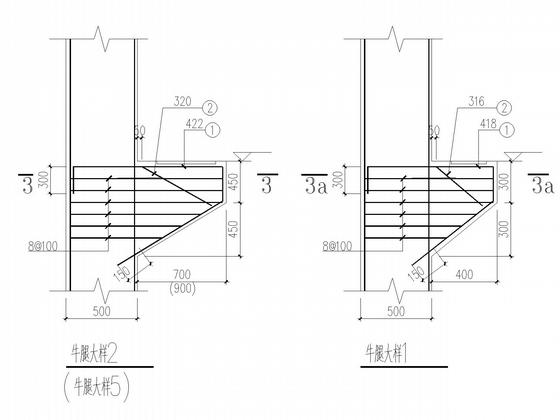 长240m、宽66m门式刚架结构单层厂房结构CAD施工图纸(平面布置图) - 4