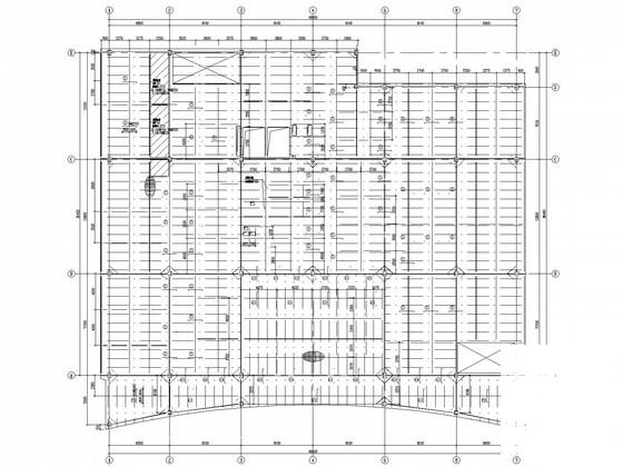 钢框架人民医院、急诊综合楼结构CAD施工图纸（8度抗震）(基础拉梁配筋) - 1