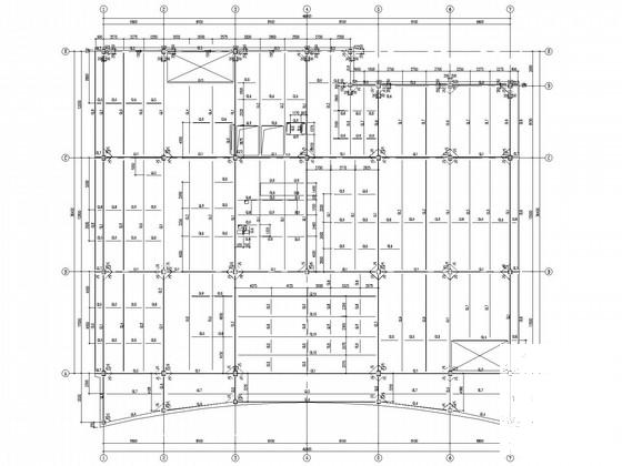 钢框架人民医院、急诊综合楼结构CAD施工图纸（8度抗震）(基础拉梁配筋) - 3