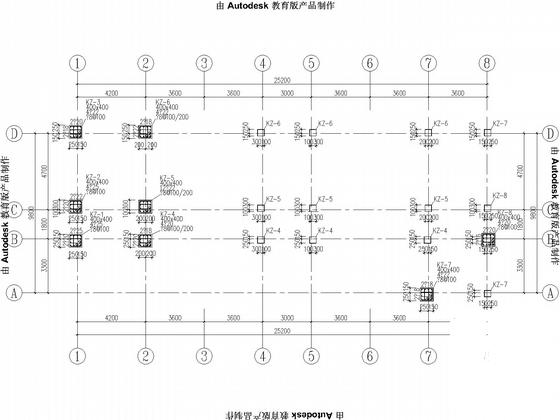 林业实验总场水电管理站结构CAD施工图纸(建施) - 4