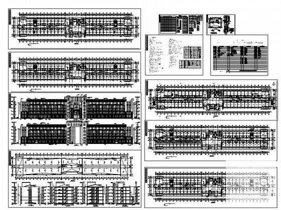 5层中式风格敬老院建筑扩初图纸 - 4