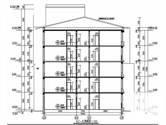 5层中式风格敬老院建筑扩初图纸 - 2