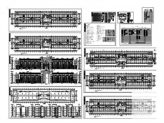 5层中式风格敬老院建筑扩初图纸 - 5