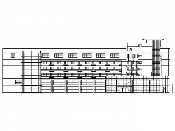 医院6层心理综合楼建筑扩初图纸(节点详图) - 1