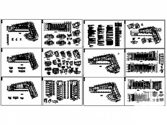 医院6层心理综合楼建筑扩初图纸(节点详图) - 5