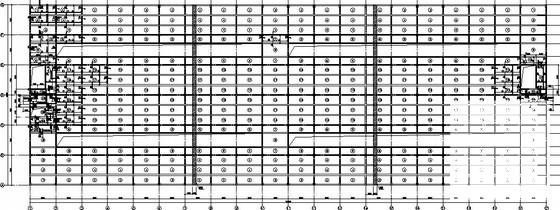 2x21m双层混凝土柱轻钢屋面厂房结构CAD施工图纸 - 3