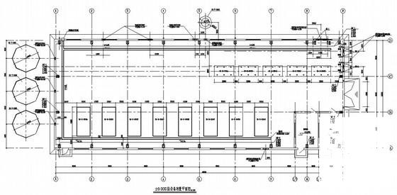 钢结构厂房结构CAD施工图纸（建筑图纸，独立基础） - 1