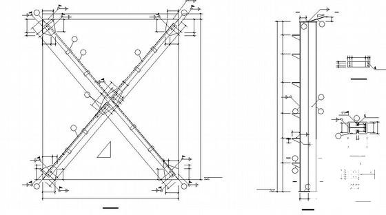 钢结构厂房结构CAD施工图纸（建筑图纸，独立基础） - 4