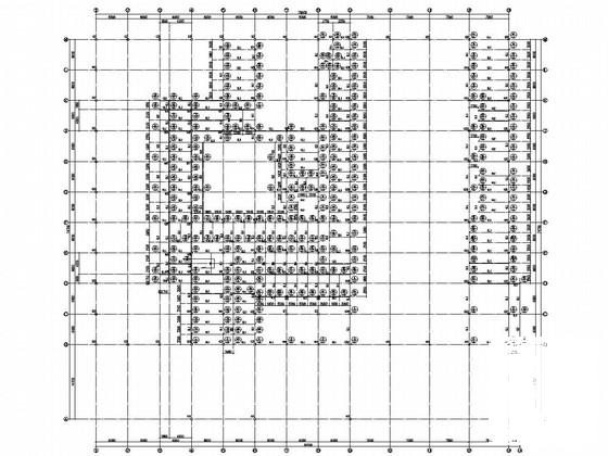 钢框架结构梅赛德斯奔驰汽车4S店超详细结构CAD施工图纸 - 2