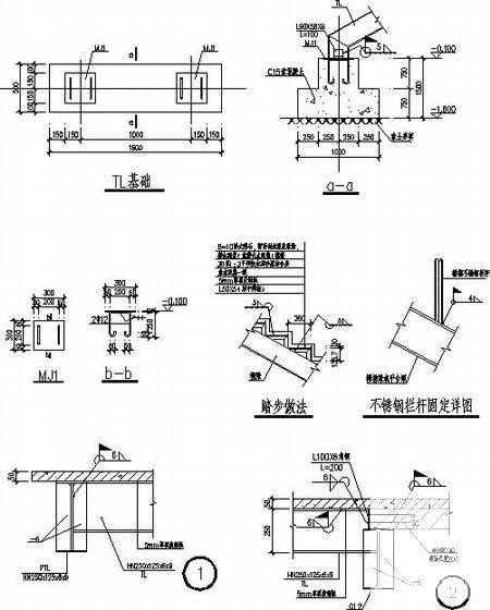 两连跨带吊车门式刚架钢框架厂房结构CAD施工图纸(平面布置图) - 4