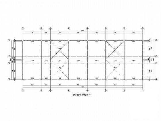 4层框架结构综合楼加建1层门刚结构加层结构CAD施工图纸（建筑图纸） - 3