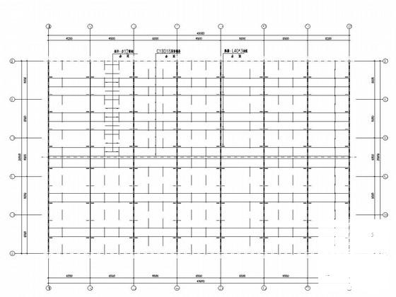 单层单山单跨门式刚架火电厂结构CAD施工图纸（30米跨）(柱下独立基础) - 3