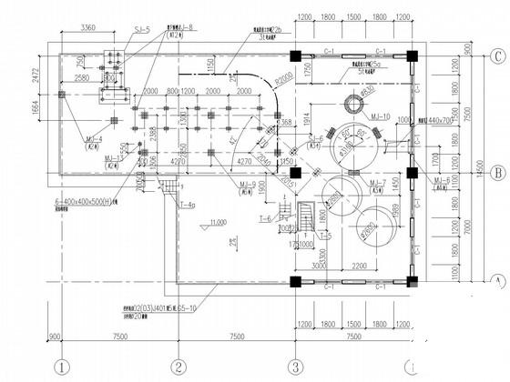 190t/d烧成窑头及煤磨生产线结构CAD施工图纸(建施)(建筑设计说明) - 1