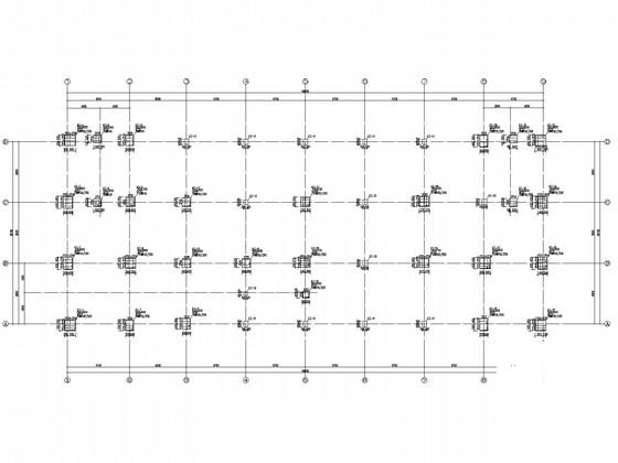 超长底部框架太阳能网架屋顶大型会议中心结构CAD施工图纸(楼梯平面图) - 3
