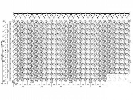 超长底部框架太阳能网架屋顶大型会议中心结构CAD施工图纸(楼梯平面图) - 4