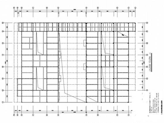 原5层框架结构教学楼改造加建结构CAD施工图纸 - 2