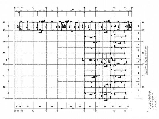 原5层框架结构教学楼改造加建结构CAD施工图纸 - 3