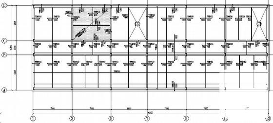 4层钢框架独立基础办公楼结构CAD施工图纸(非上人屋面现浇板)(节点大样图) - 3