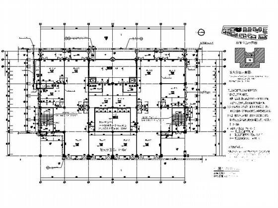 商业广场4层欧式商业楼扩初图纸（8号楼）(建筑面积) - 3