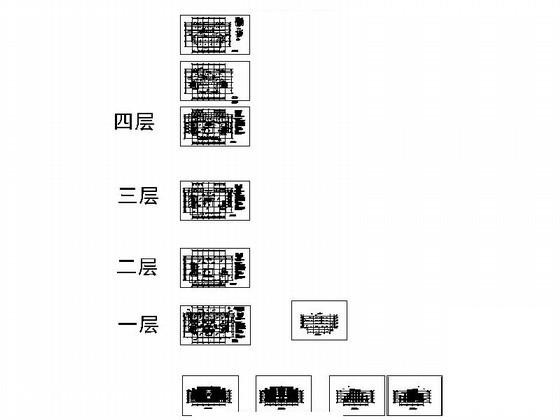 商业广场4层欧式商业楼扩初图纸（8号楼）(建筑面积) - 5