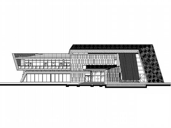 3层钢铁世界商务区招商中心建筑方案设计图纸(总平面图) - 1
