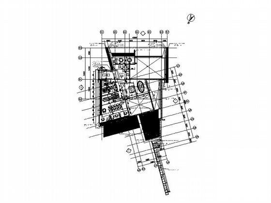 3层钢铁世界商务区招商中心建筑方案设计图纸(总平面图) - 3